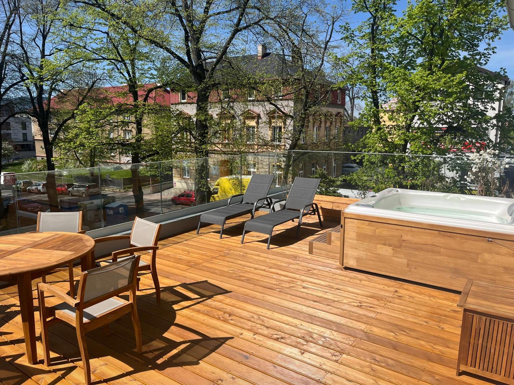 Apartmany Vila Terasy Liberec Exteriör bild